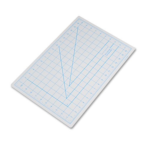 Product Cover X-Acto X7761 Self-healing cutting mat, nonslip bottom, 1 grid, 12-Inch by 18-Inch board with 11-Inch by 17-Inch measuring surface, gray