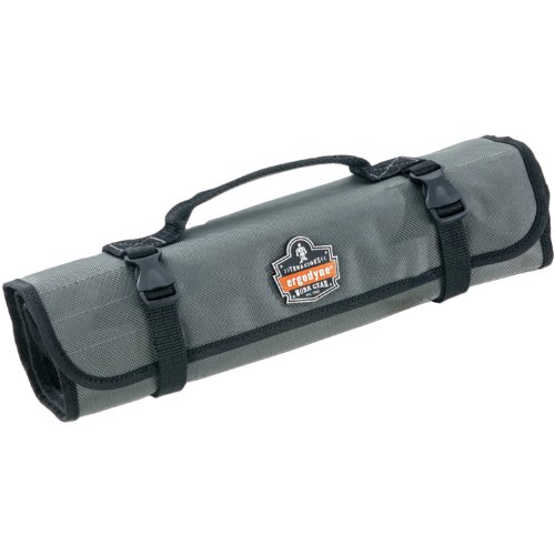Product Cover Arsenal 5870 Tool Roll-Up Pouch, 25-Pockets, Polyester, Gray