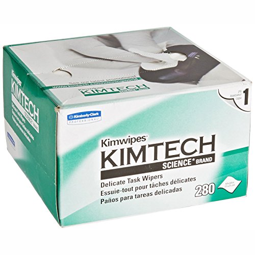 Product Cover Kimtech Science KimWipes Delicate Task Wipers; 4.4 x 8.4 in. (11.2 x 21.3cm); 1-ply 280 count