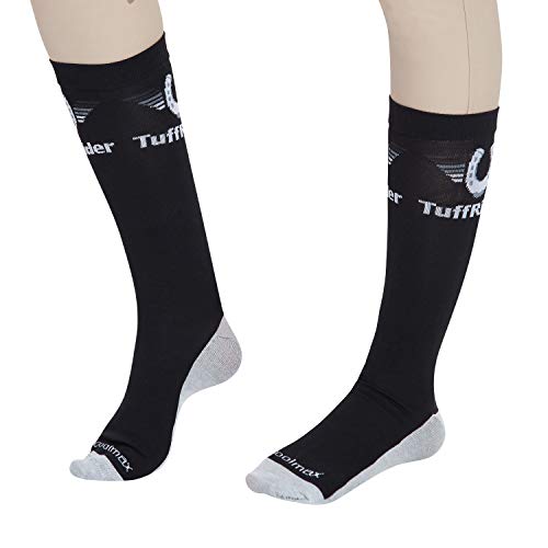 Product Cover TuffRider Jpc Coolmax Boot Socks, Black, Standard