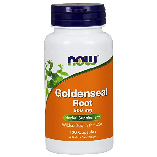 Product Cover NOW Supplements, Goldenseal Root (Hydrastis canadensis) 500 mg, Herbal Supplement, 100 Veg Capsules