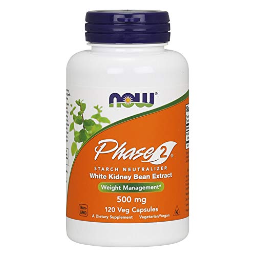 Product Cover NOW Supplements, Phase 2 (White Kidney Bean Extract)500 mg, 120 Veg Capsules