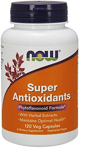 Product Cover NOW Supplements, Super Antioxidants with Herbal Extracts and a Broad Spectrum of Flavonoids, 120 Veg Capsules