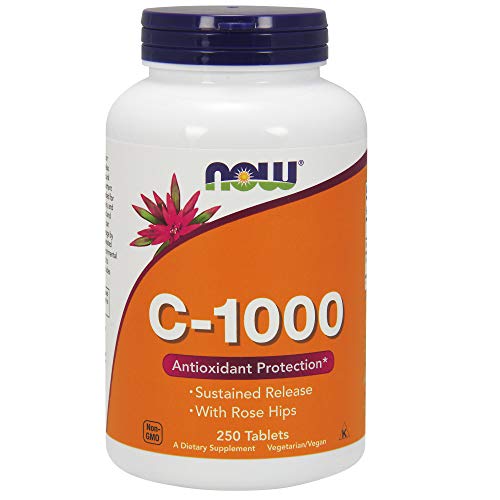 Product Cover NOW Foods Vitamin C-1000-250 tablets.