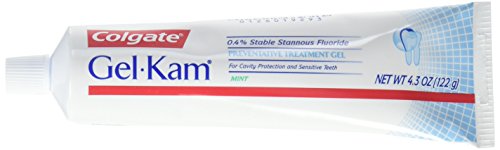 Product Cover Colgate, PPAX1176035, Gel-Kam Fluoride Preventive Treatment, Gel Mint Flavor, 4.30 Ounce Tube, 1 Pack
