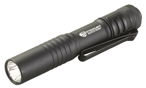 Product Cover Streamlight 66318 MicroStream Ultra-Compact Aluminum Body Flashlight with AAA Alkaline Battery