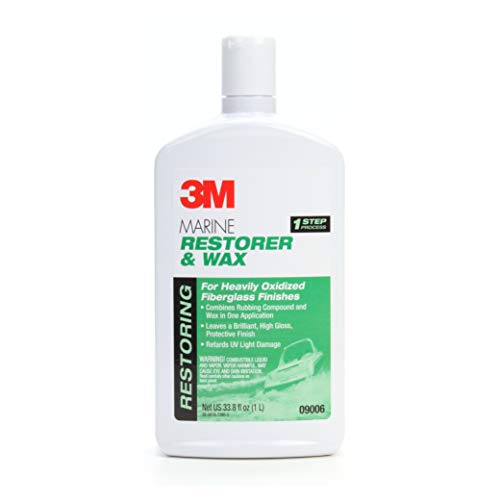 Product Cover 3M Marine Restorer and Wax (33.8-Ounce)