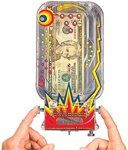 Product Cover BILZ Money Maze - Cosmic Pinball for Cash, Gift Cards and Tickets, Fun Reusable Game for Everyone Ages 8+