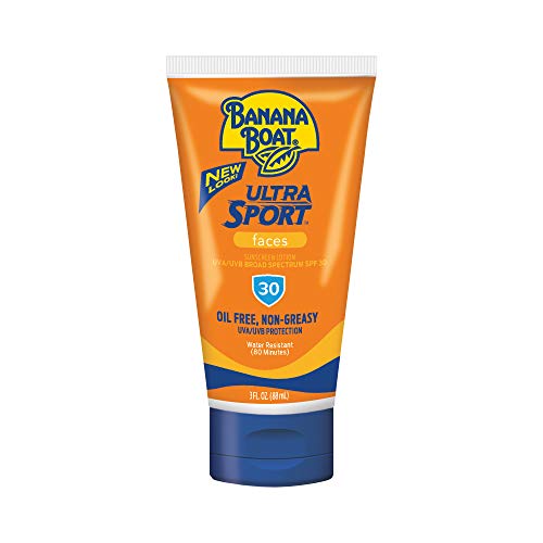 Product Cover Banana Boat Ultra Sport Sunscreen Faces Lotion, New Look, SPF 30, 3 Ounces