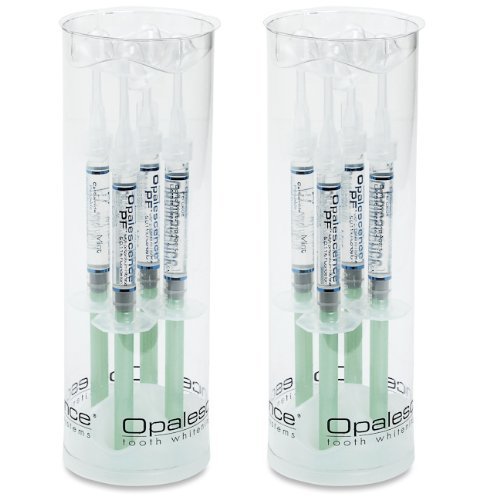 Product Cover Opalescence PF 35% Teeth Whitening 8pk of Mint flavor syringes (Latest product) (2 tubes each with 4 syringes)