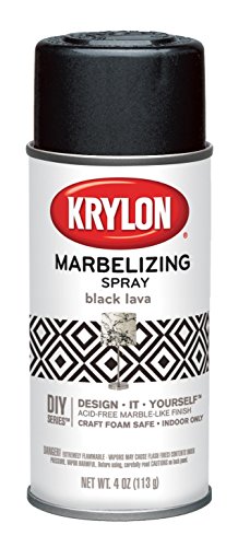 Product Cover Krylon I00601 Marbelizing Spray Decorative Finishes, Black Lava, 4 Ounce
Krylon I00601 Marbelizing Spray Decorative Finishes, Black Lava, 4 Ounce