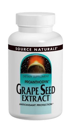Product Cover SOURCE NATURALS Grape Seed Extract Proanthodyn 100 Mg Capsule, 60 Count