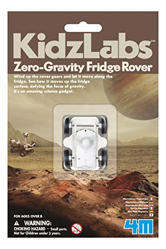 Product Cover 4M Kidzlabs Zero Gravity Fridge Rover - Magnetic Science Moon Landing, Mars Planet - STEM Toys Educational Gift for Kids & Teens, Girls & Boys
