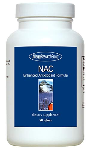 Product Cover Allergy Research Group NAC Enhanced Antioxidant Formula - 90 Tablets