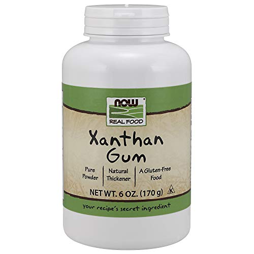 Product Cover NOW Foods, Xanthan Gum Pure Powder, Kosher and Gluten-Free Natural Thickener, 6-Ounce