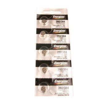 Product Cover Energizer 392/384 Multi-Drain Battery SR41 Replaces LR41, 5 Pack