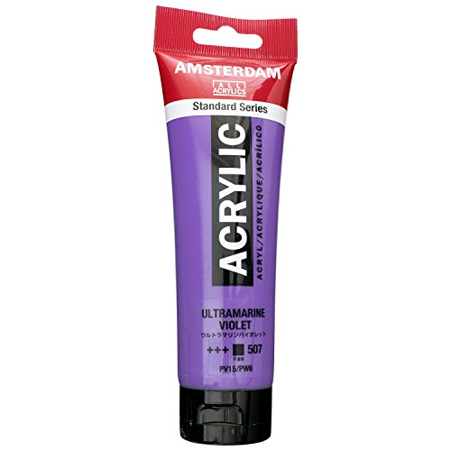 Product Cover Amsterdam Acrylic 120Ml Ultramarine Violet [Toy] (japan import)