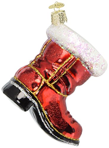 Product Cover Old World Christmas Assortment Glass Blown Ornaments for Christmas Tree Santa Boot