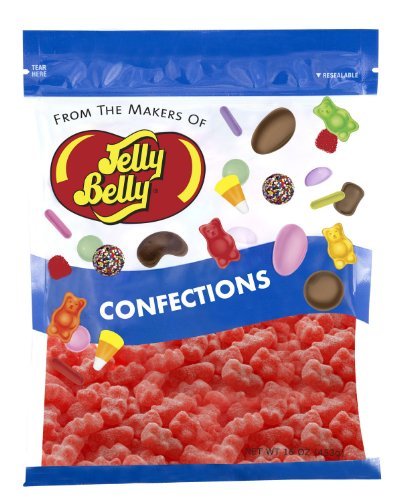 Product Cover Jelly Belly Unbearably Hot Cinnamon Bears - 1 Pound (16 Ounces) Resealable Bag - Genuine, Official, Straight from the Source