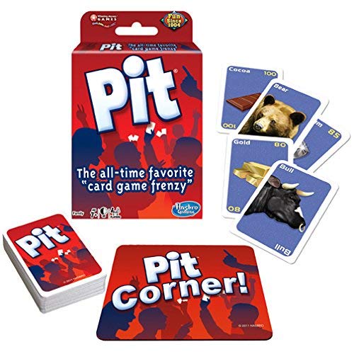 Product Cover New Pit Card Game - Corner The Market Game - Winning Moves Classic Trading Game