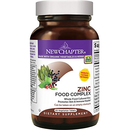 Product Cover New Chapter Zinc Food Complex, 60 Tablets