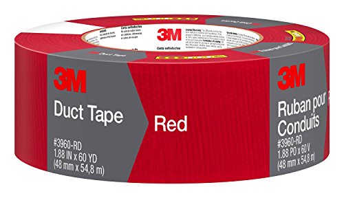 Product Cover 3M 3960-RD Red Duct Tape, 1.88 Inches by 60 Yards