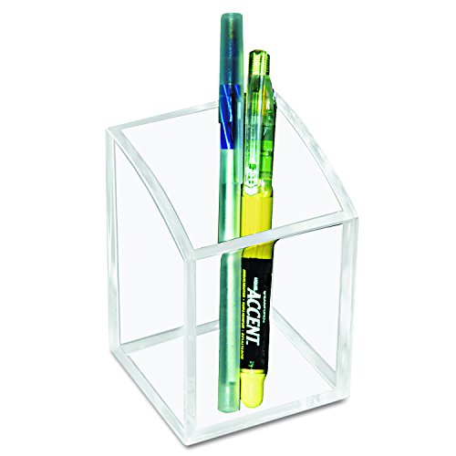 Product Cover Kantek Acrylic Pencil Cup, 2.8-Inch Wide x 2.8-Inch Deep x 4-Inch High, Clear (AD20)