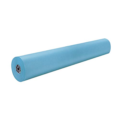 Product Cover Pacon Rainbow Lightweight Duo-Finish Kraft Paper Roll, 3-Feet by 1000-Feet, Sky Blue (PAC63150)