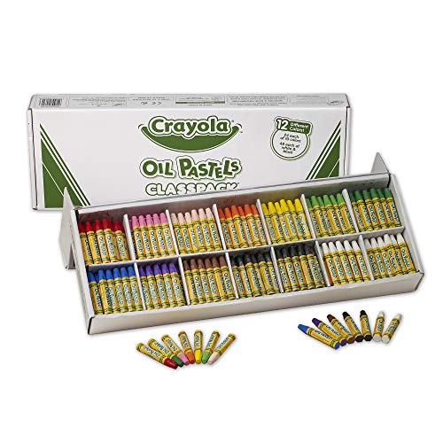 Product Cover Crayola Oil Pastels Classpack 336-Count, School and Craft Supplies, Teacher and Classroom Supplies, Gift for Boys and Girls, Kids, Ages 3,4, 5, 6 and Up, Back to school, School supplies, Arts and Crafts