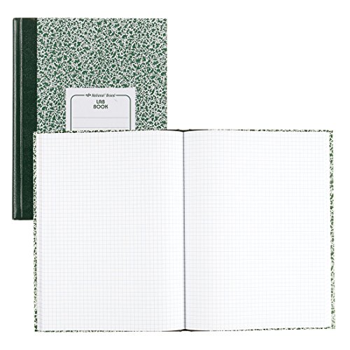 Product Cover National 53110 Lab Notebook, Quadrille Rule, 10 1/8 x 7 7/8, White, 96 Sheets