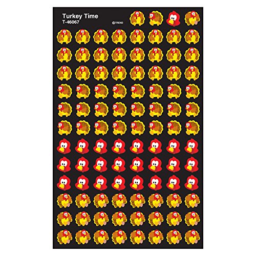 Product Cover Trend Enterprises Inc. Turkey Time superShapes Stickers, 800 ct