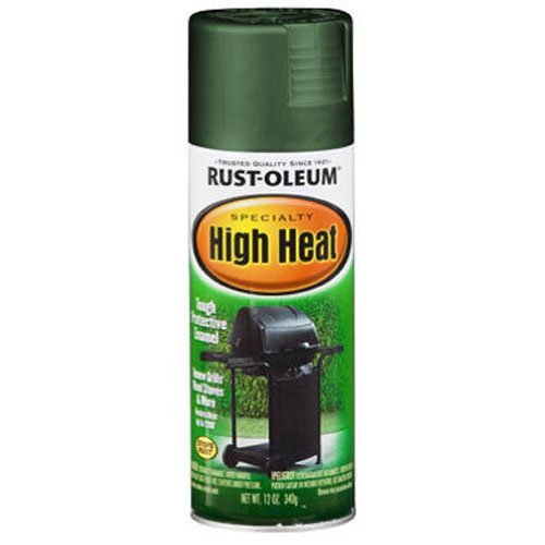 Product Cover Rust-Oleum 7752830 High Heat Enamel Spray, 12 oz, Green
