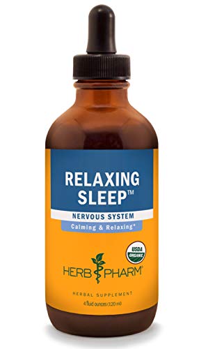 Product Cover Herb Pharm Relaxing Sleep Herbal Formula with Valerian Liquid Extract - 4 Ounce