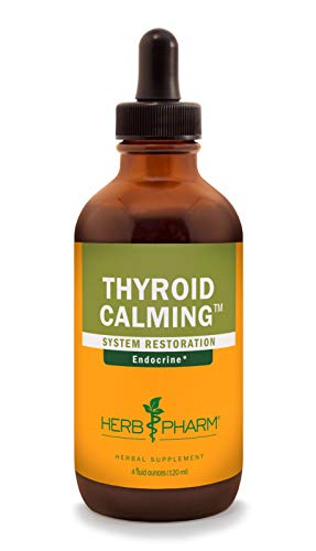 Product Cover 4 Ounce: Herb Pharm Thyroid Calming Herbal Formula for Endocrine System Support - 4 Ounce