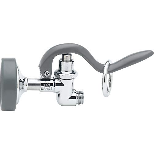 Product Cover T&S Brass B-0107 Spray Valve for use in commercial kitchens. Pre-rinse sprayer meets new Department of Energy requirements with 1.15 GPM flow rate