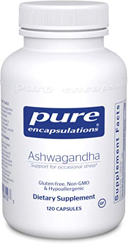 Product Cover Pure Encapsulations - Ashwagandha - Supports Cardiovascular, Immune, Cognitive, and Joint Function and Helps Moderate Occasional Stress* - 120 Capsules