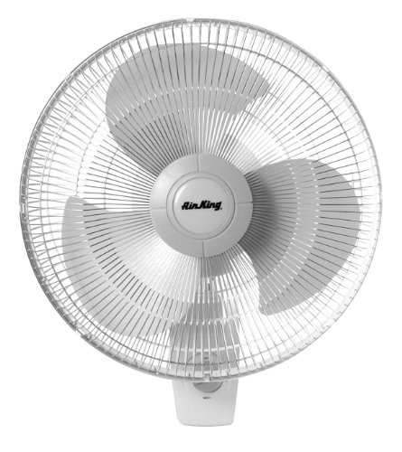 Product Cover Air King 9016 Commercial Grade Oscillating Wall Mount Fan, 16-Inch