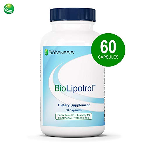 Product Cover Nutra BioGenesis BioLipotrol - Niacin, Red Yeast Rice and CoQ10 to Help Support Heart Health & Cholesterol Already Within Normal Range - Gluten Free, Vegan, Non-GMO - 60 Capsules
