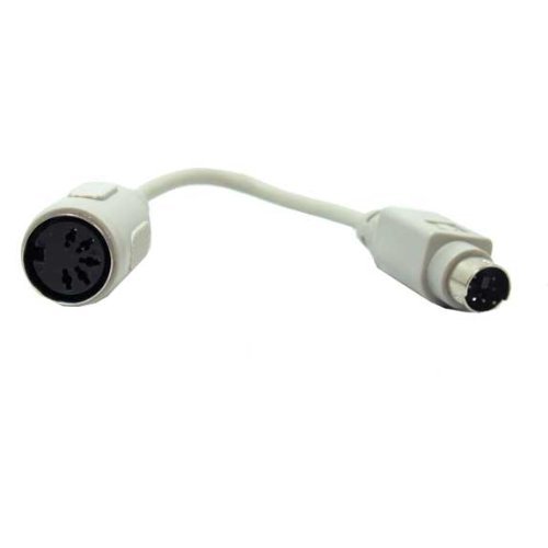 Product Cover SF Cable, AT Keyboard Cable Adapter, PS/2 (MiniDin6) Male to Din5 Female (6 inches)