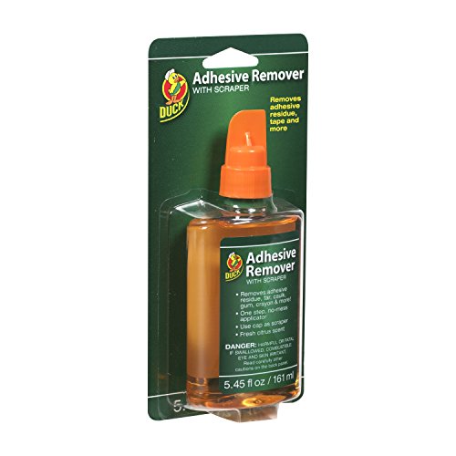 Product Cover Duck Brand 527263 Adhesive Remover 5.45-Ounce Bottle with Scraper Cap