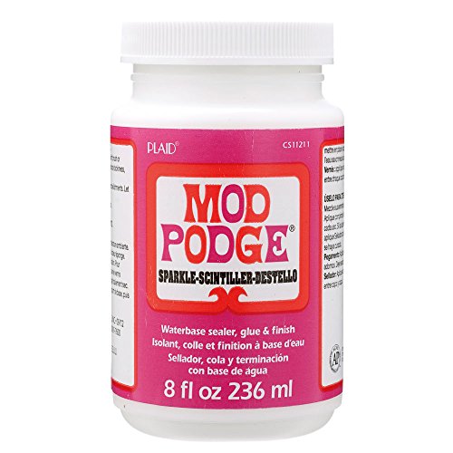Product Cover Mod Podge Waterbase Sealer, Glue and Finish (8-Ounce), CS11211 Sparkle