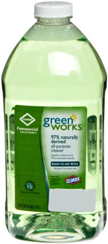 Product Cover Green Works 00457 Commercial Solutions All Purpose Cleaner, 64 fl oz Refill