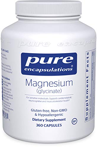 Product Cover Pure Encapsulations - Magnesium (Glycinate) - Supports Enzymatic and Physiological Functions* - 360 Capsules