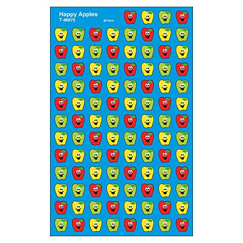 Product Cover Trend Enterprises Inc. Happy Apples superShapes Stickers, 800 ct