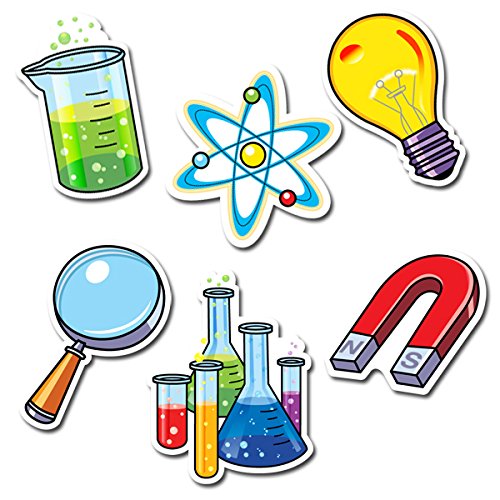 Product Cover Creative Teaching Press 6-Inch Designer Cut-Outs, Science Lab (3875)