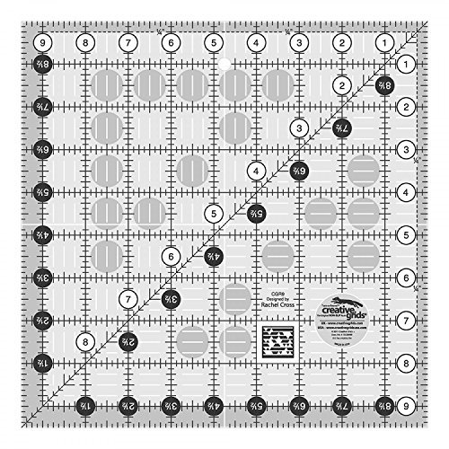 Product Cover Creative Grids Quilting Ruler 9 1/2 Inch Square