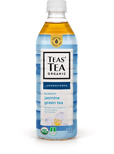 Product Cover Teas' Tea Unsweetened Jasmine Green Tea, 16.9 Ounce (Pack of 12)