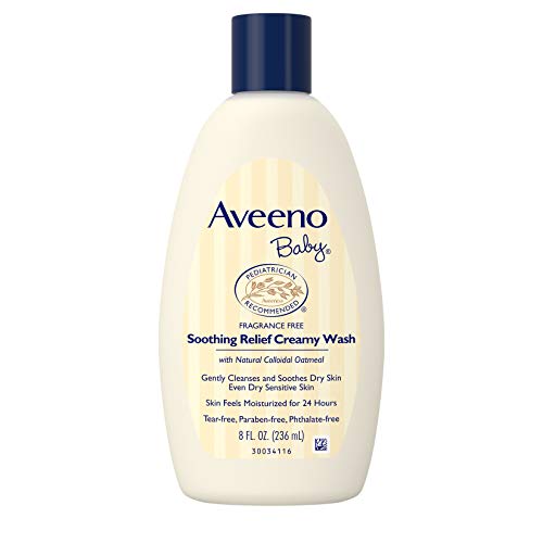 Product Cover Aveeno Baby Soothing Relief Creamy Body Wash for Kids, 8 Ounce