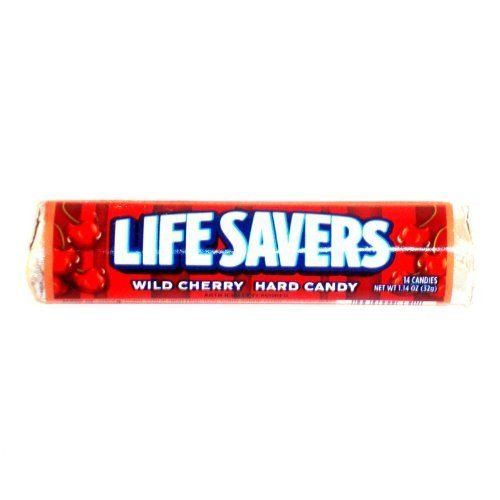 Product Cover Lifesavers Candy Wild Cherry - 14 Pieces / Pack, 20 Packs
