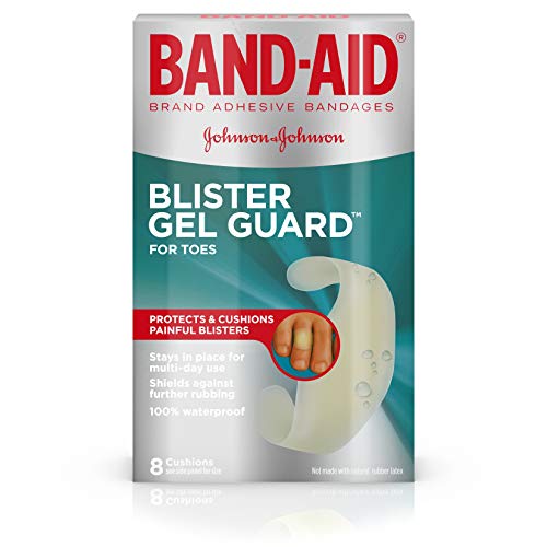Product Cover BAND-AID® Brand Blister Protection, Adhesive Bandages for Fingers and Toes, 8 Count